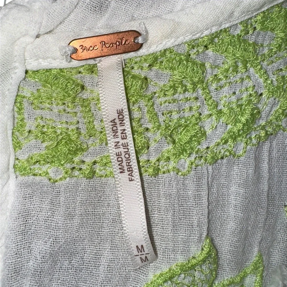 Free People gauzy cotton